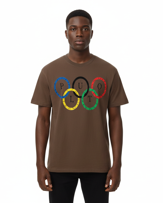 PLUTOLYMPICS Cotton Tee-Shirt