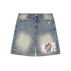 Denim,Shorts