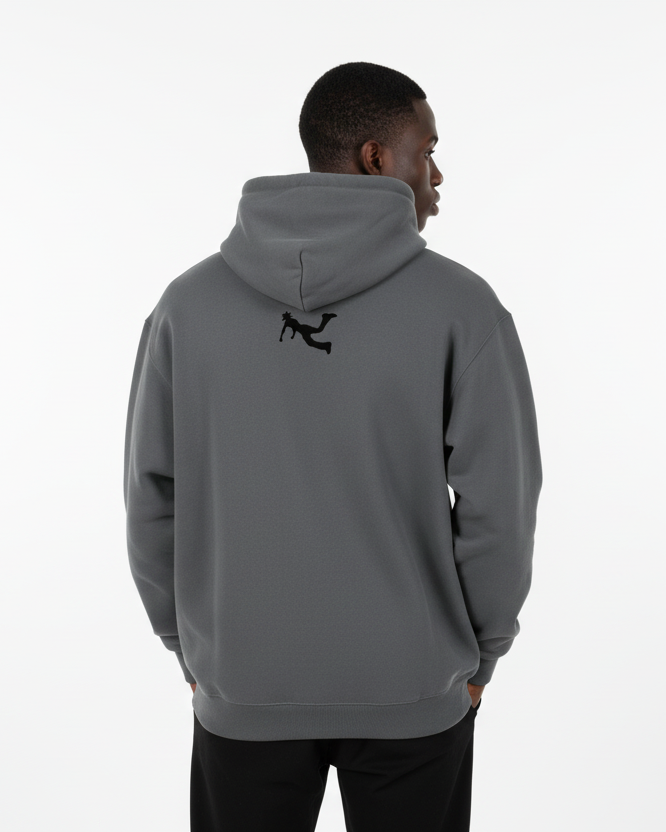Plutos World Arch Oval Logo Essential Heavyweight Hoodie