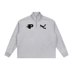 Sweatshirt,Quarter-Zip