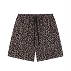 Pluto Heavyweight Leopard Drawstring Shorts
