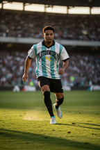 PLUTOSWORLD Striped Collared Soccer Jersey