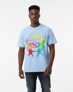Pluto Rainbow Star Cotton Tee-Shirt