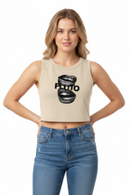 PLUTO Lips Tight Crop Tank Top