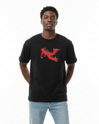 World OF Pluto Purple/Red Cotton Tee-Shirt