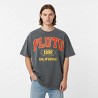 Pluto California 1999 Oversized Snow Washed Tee-Shirt