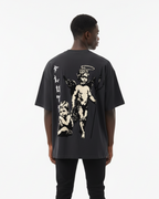 Pluto Angel Trident Loose Cotton Tee-Shirt