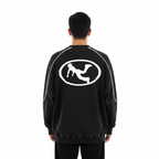 Pluto World White Piping Sweatshirt