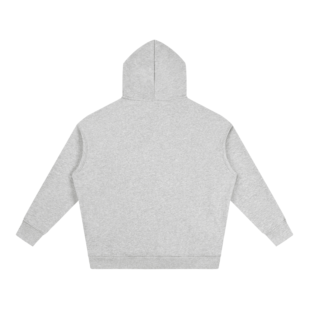 Pluto Leopard Print Fleeced Hoodie