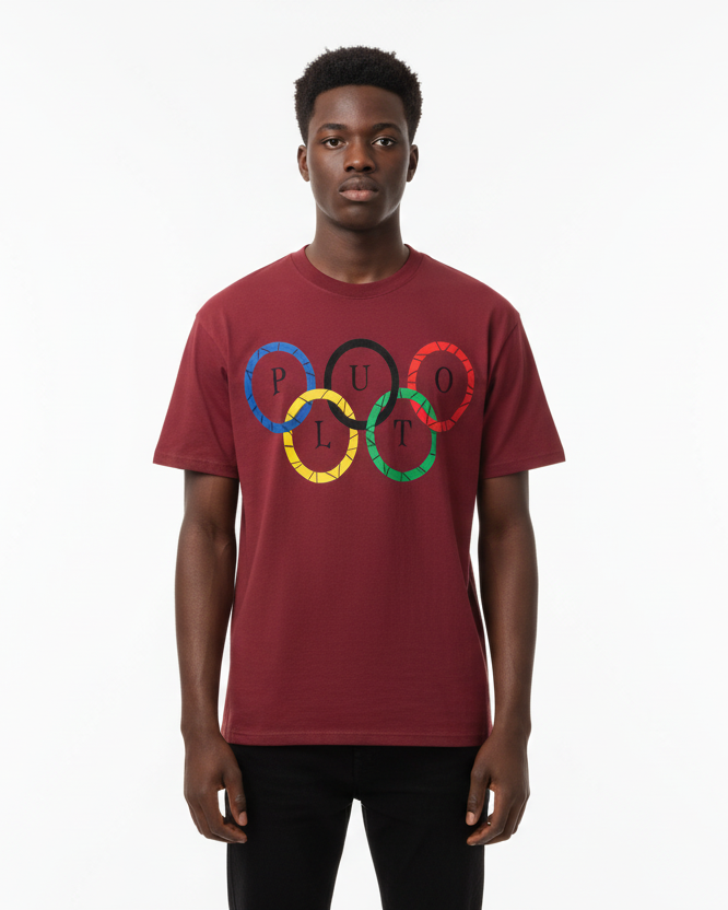 PLUTOLYMPICS Cotton Tee-Shirt