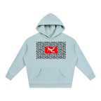 Pluto Leopard Print Fleeced Hoodie