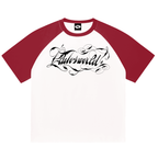 Plutosworld Color-Blocked Sleeve Tee-Shirt
