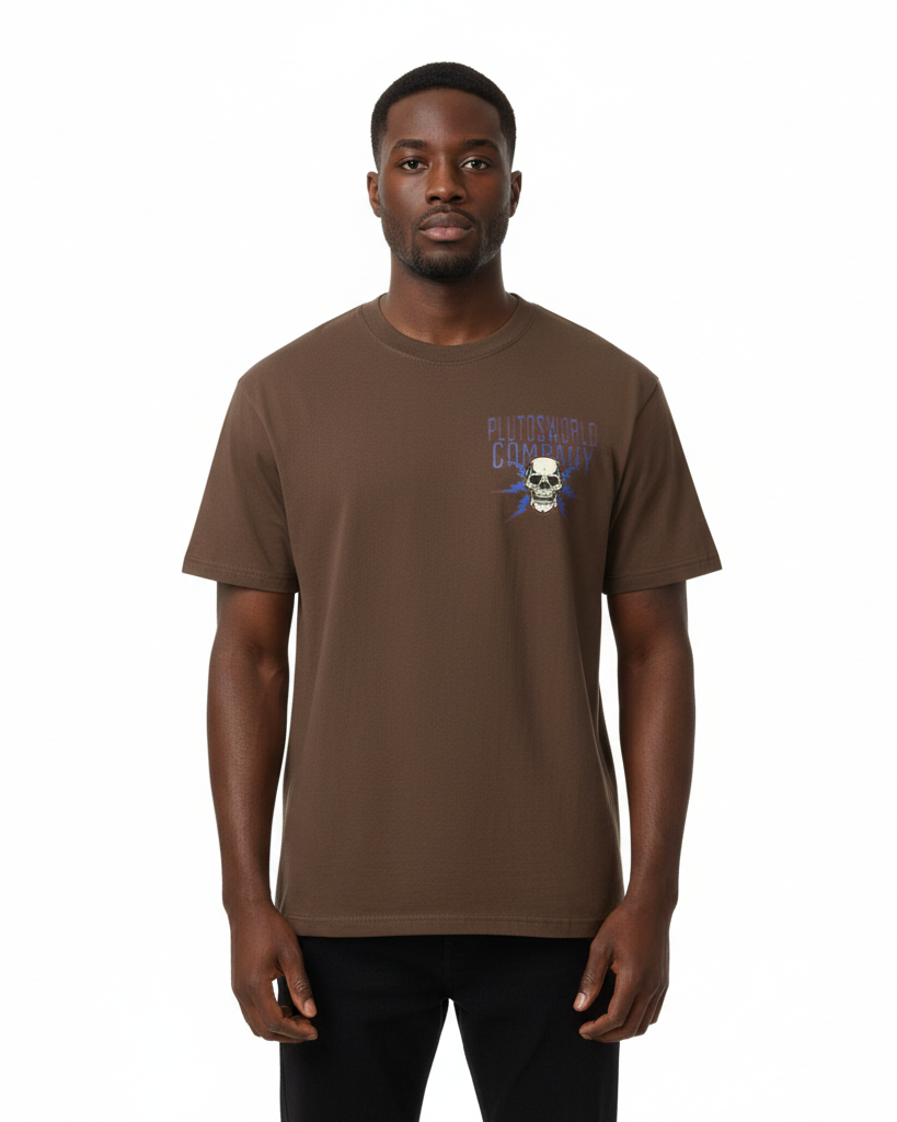 PLUTOSWORLD COMPANY Cotton Tee-Shirt
