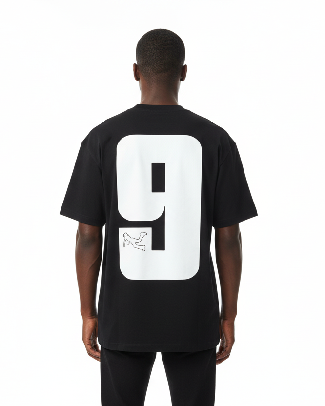 PlutosWorld Globally Respected 9 Cotton Tee-Shirt