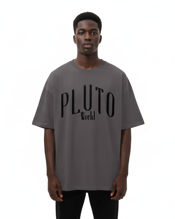 Pluto World Angel Music Loose Cotton Tee-Shirt