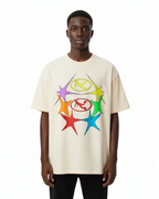 Pluto Rainbow Star Cotton Tee-Shirt