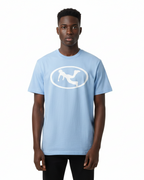Pluto White Oval Logo Tee-Shirt