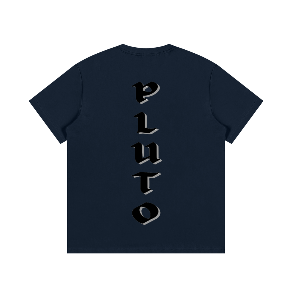 Plutos World Black 1999 Logo Tee-Shirt