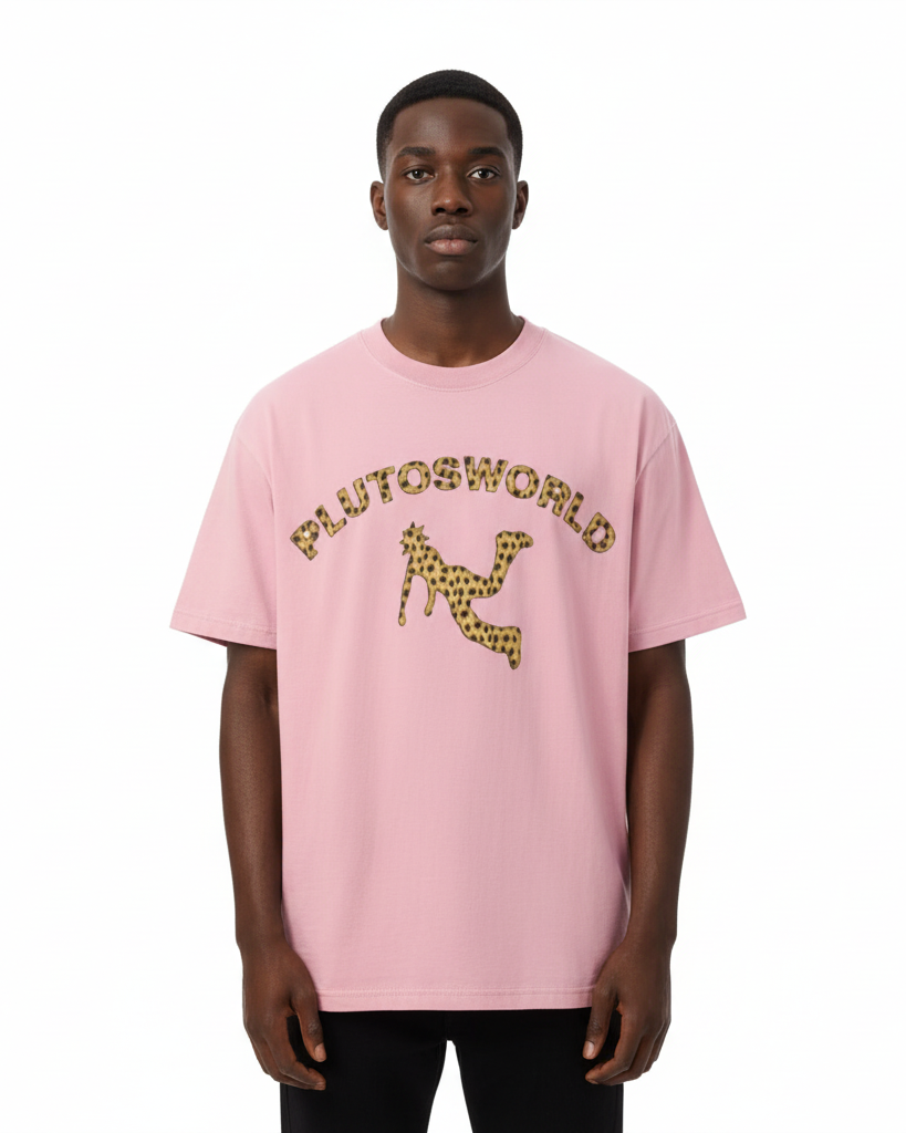 Cheatah PlutosWorld Cotton Tee-Shirt