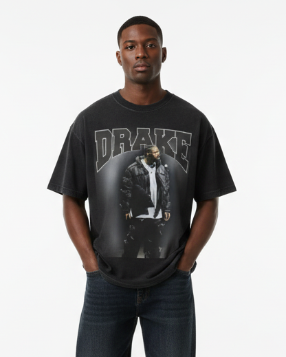 Drake Vintage Cotton Tee-Shirt