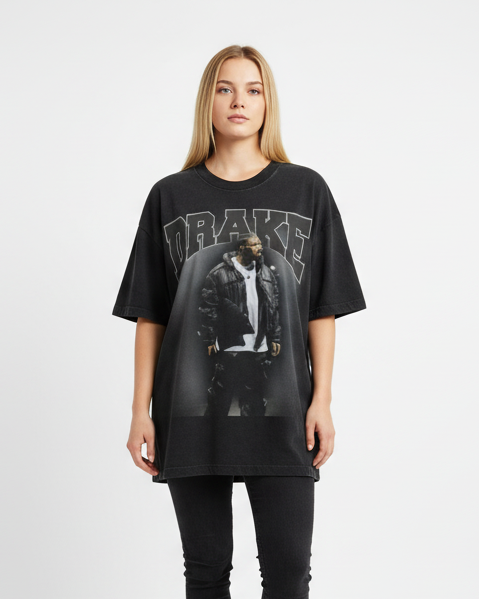 Drake Vintage Cotton Tee-Shirt