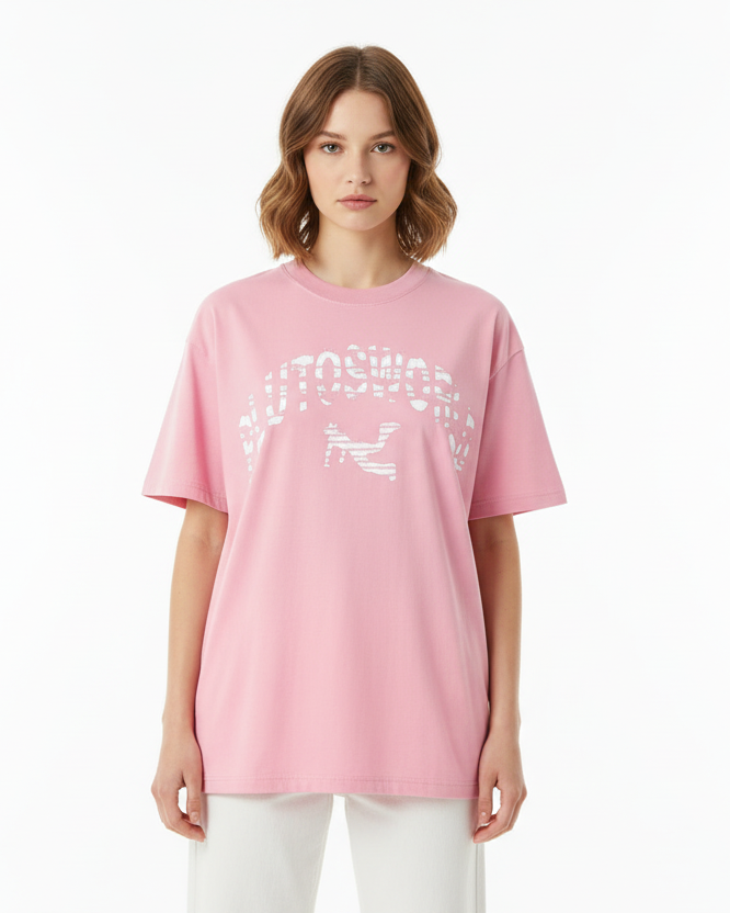 PlutosWorld Distorted Cotton Tee-Shirt