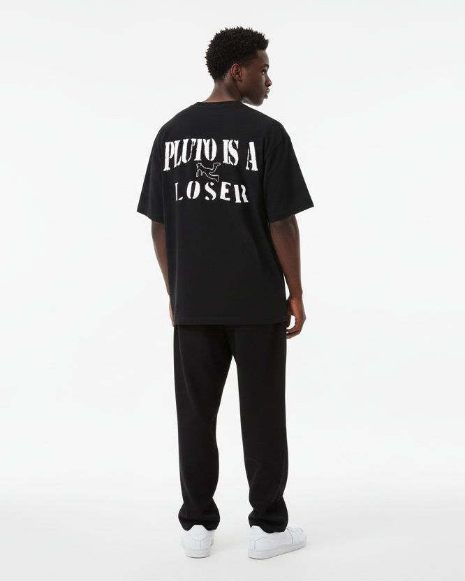 Pluto Is A Loser Cotton Tee-Shirt