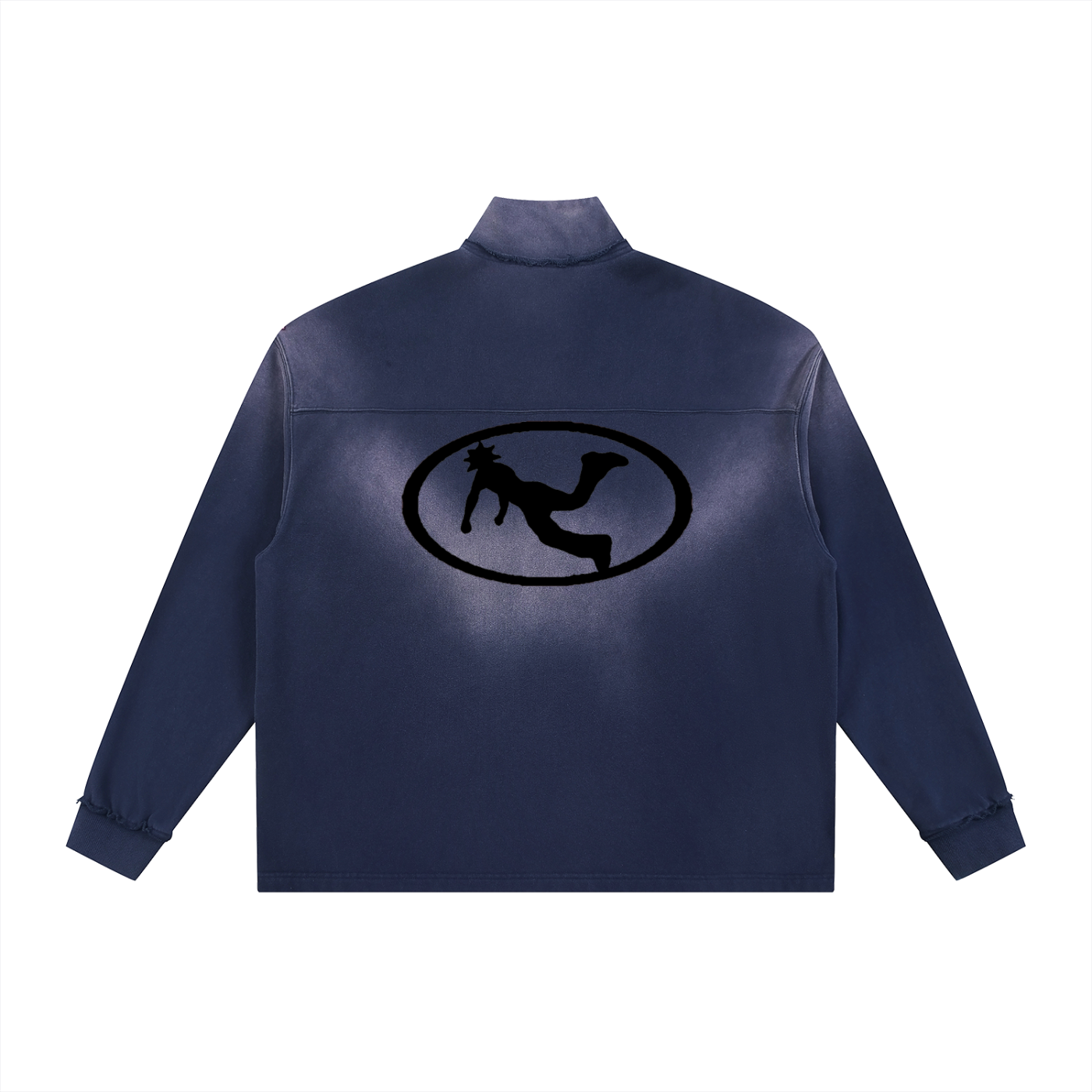 Pluto Logo Sun Fade Quarter-Zip Sweatshirt