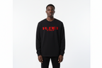 Pluto World RED FACE Essential Crewneck Long-Sleeve Shirt
