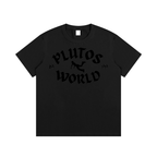 Plutos World Black 1999 Logo Tee-Shirt