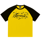 Plutosworld Color-Blocked Sleeve Tee-Shirt
