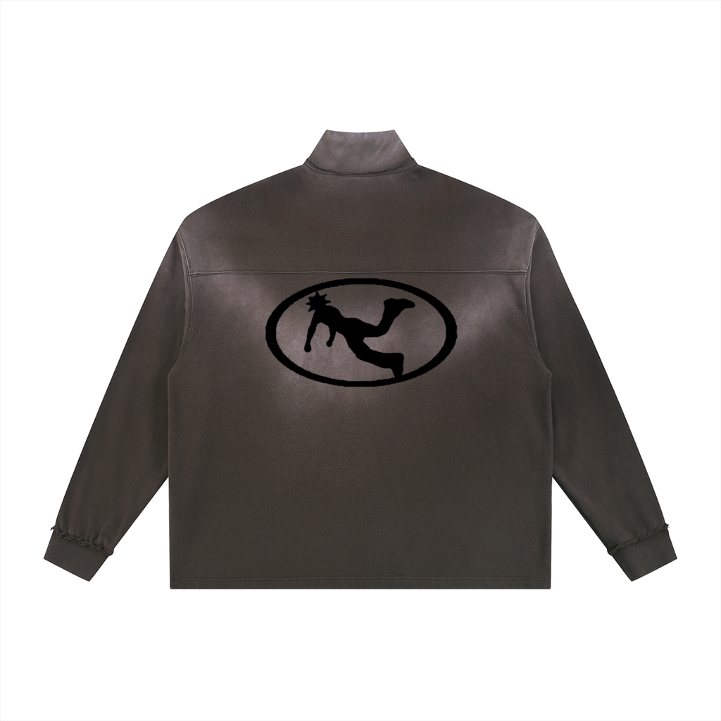 Pluto Logo Sun Fade Quarter-Zip Sweatshirt