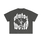 PlutosWorld Angel Cotton Boxy Tee-Shirt