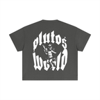PlutosWorld Angel Cotton Boxy Tee-Shirt