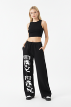 Pluto Logos Straight-Leg Sweatpants