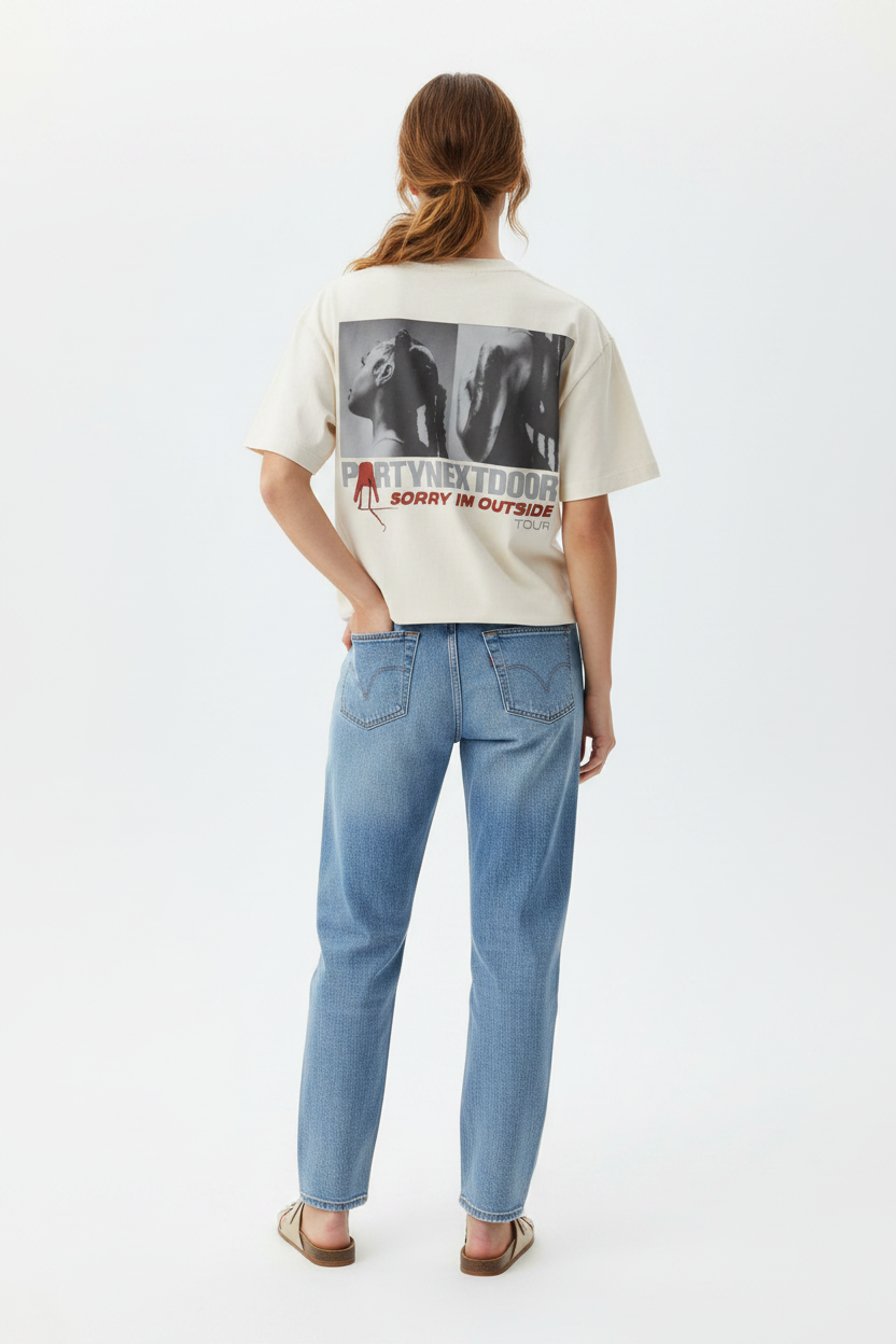 PND4 Tour Vintage Unisex Boxy Tee
