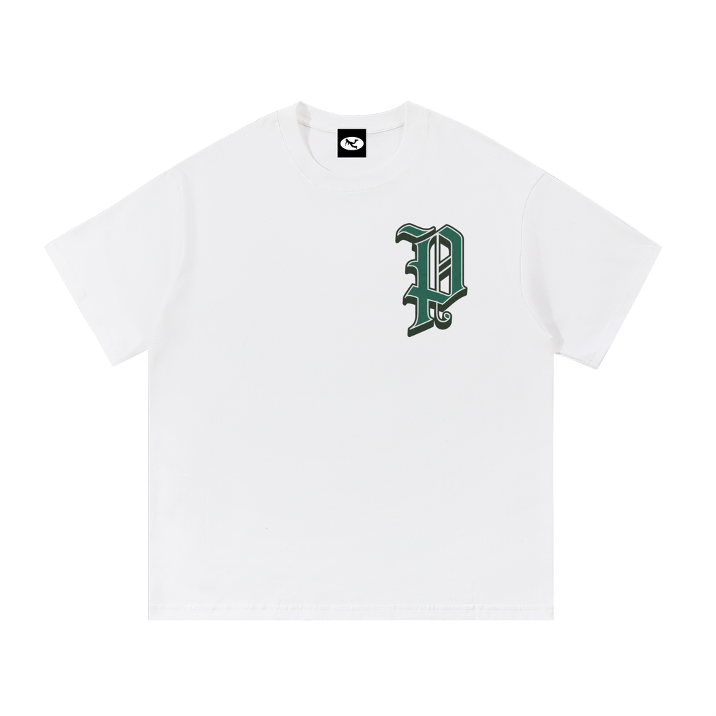 P Initial Cotton Tee-Shirt