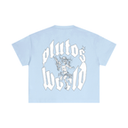 PlutosWorld Angel Cotton Boxy Tee-Shirt