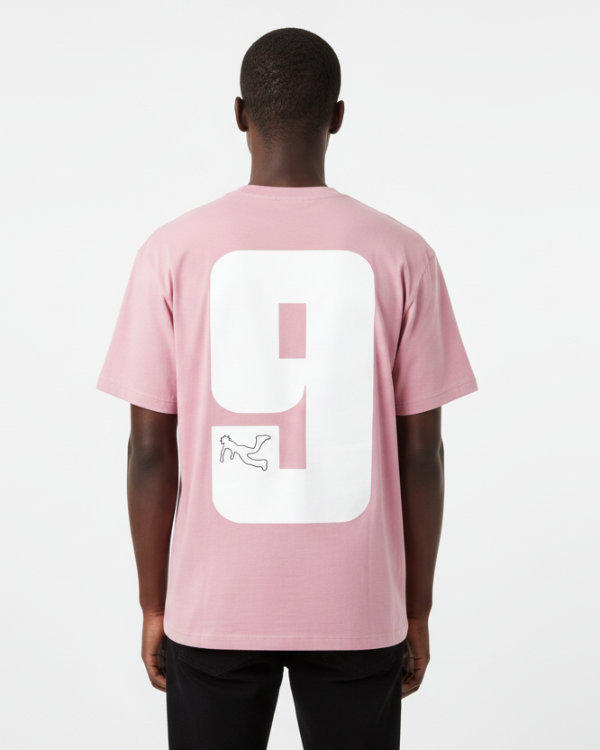 PlutosWorld Globally Respected 9 Cotton Tee-Shirt