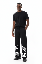 PLU TOS WOR LD Straight-Leg Sweatpants
