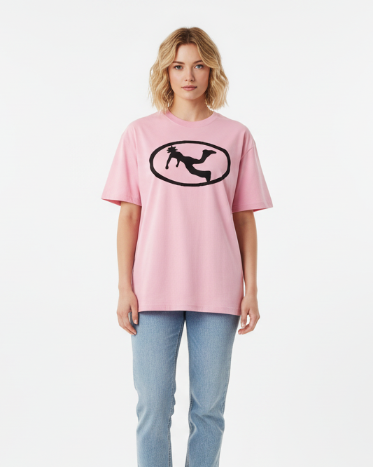 Pluto Black Oval Logo Tee-Shirt