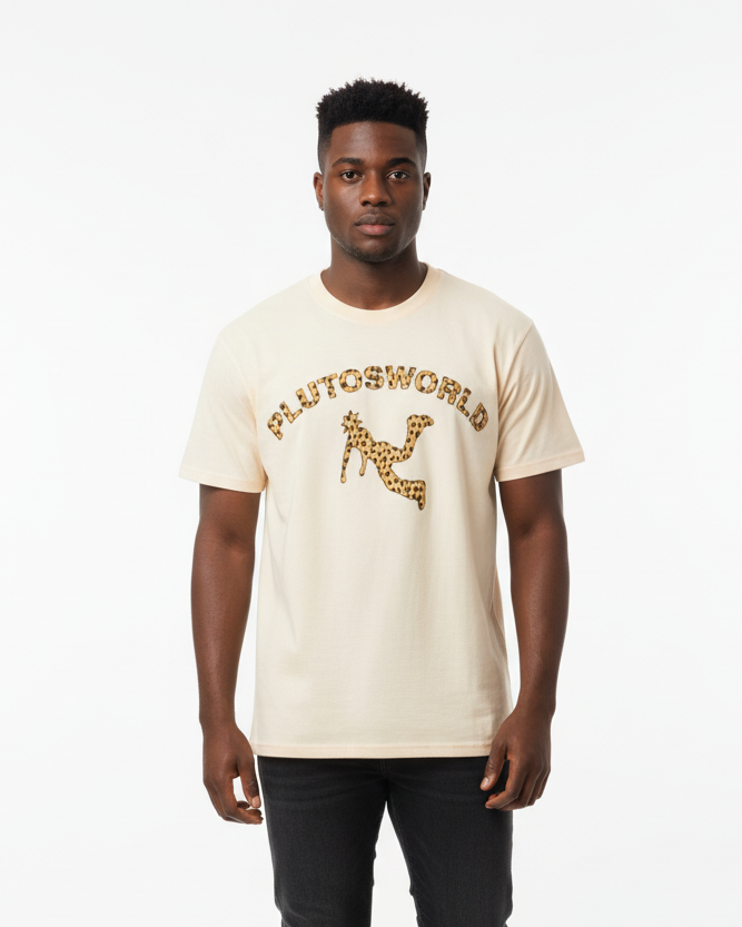 Cheatah PlutosWorld Cotton Tee-Shirt