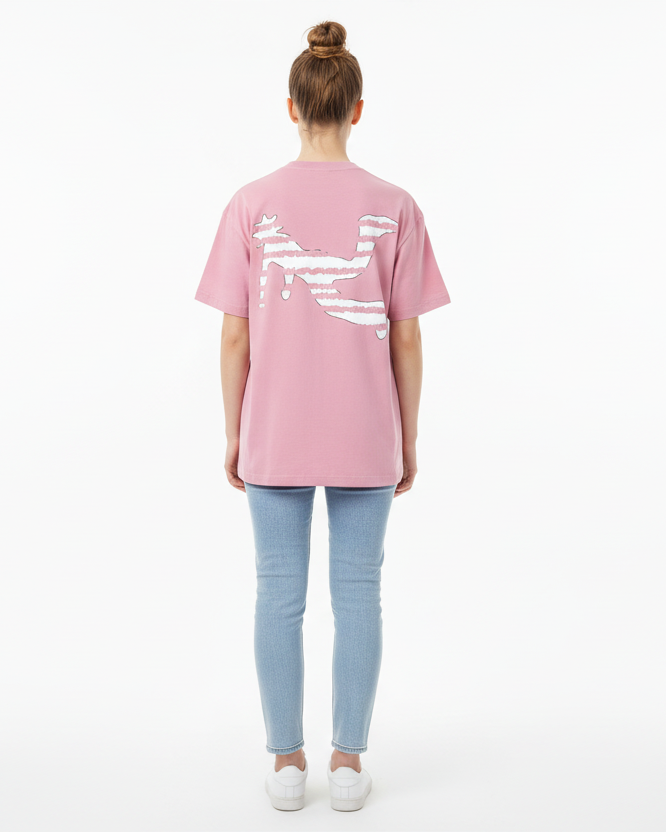 PlutosWorld Distorted Cotton Tee-Shirt