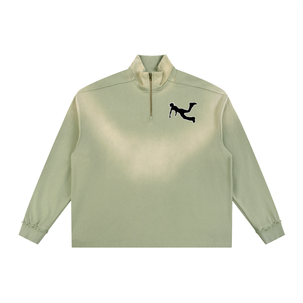 Pluto Logo Sun Fade Quarter-Zip Sweatshirt