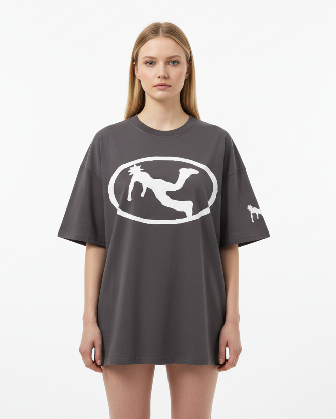 PlutosWorld Angel Streetwear Cotton Loose Tee-Shirt
