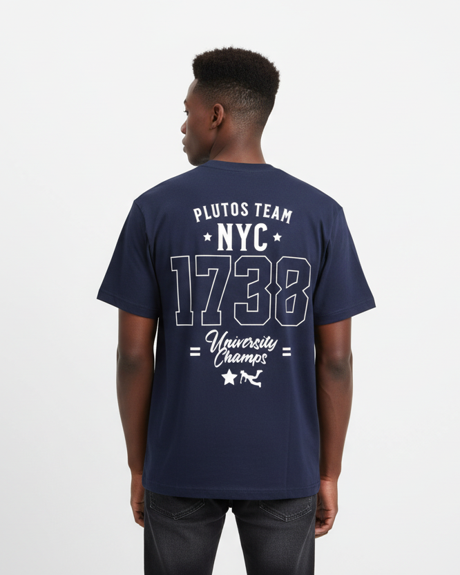 1738 Pluto Cotton Tee-Shirt