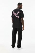 ANGEL Pink Decor Cotton Tee-Shirt