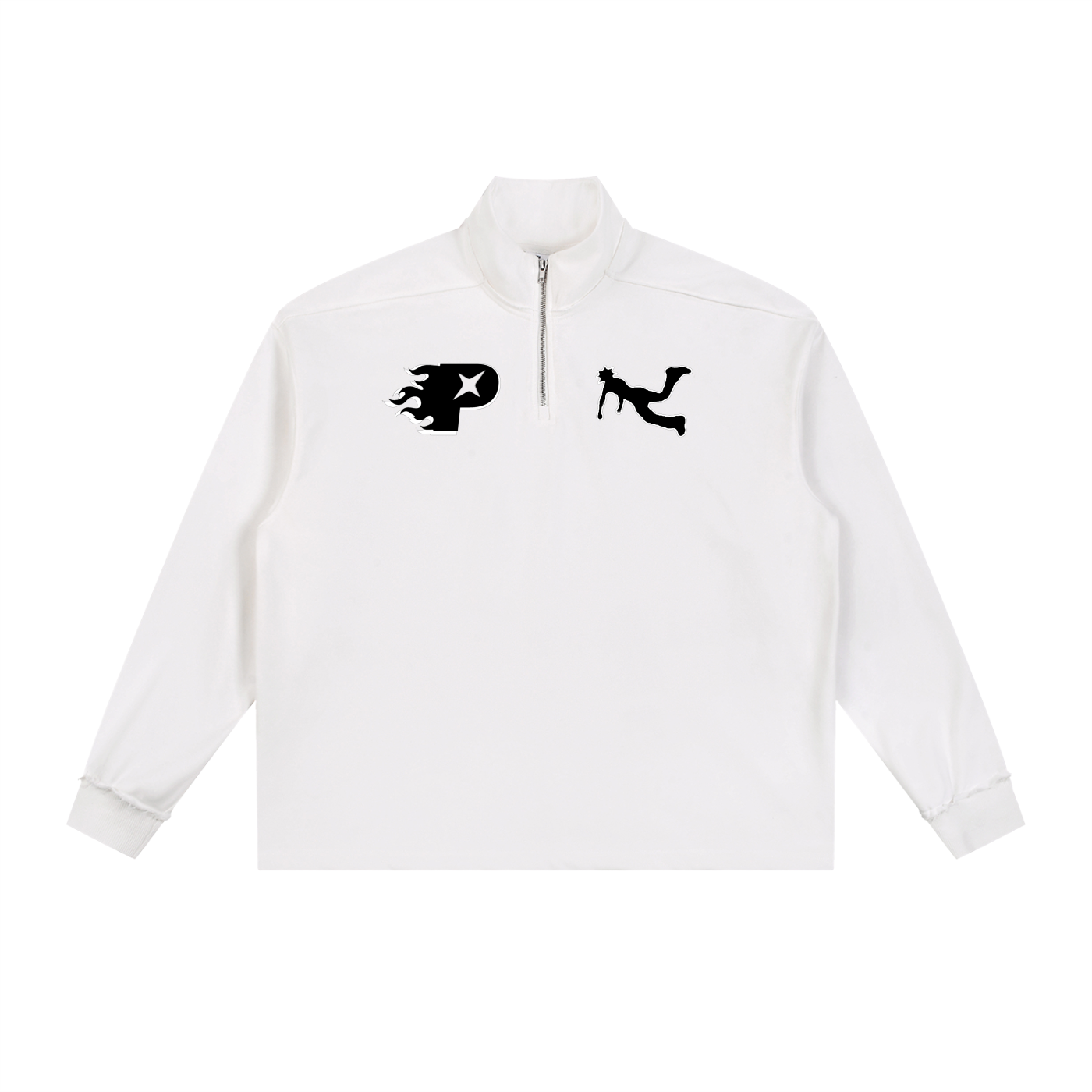 Sweatshirt,Quarter-Zip