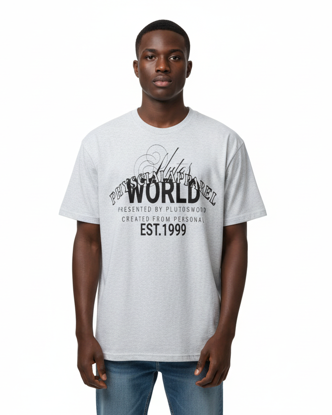 PlutosWorld Physcial Apparel Cotton Tee-Shirt