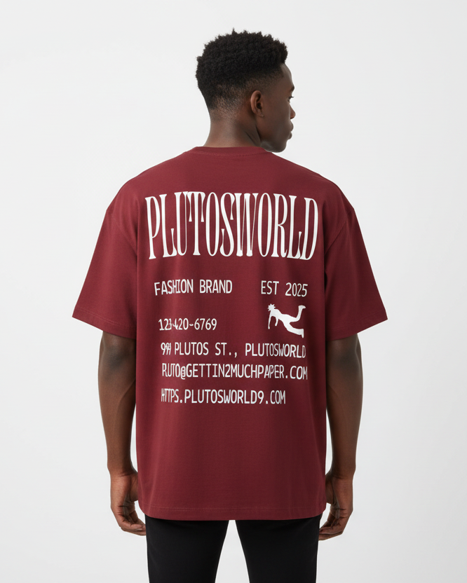 PlutosWorld W Business Tee-Shirt